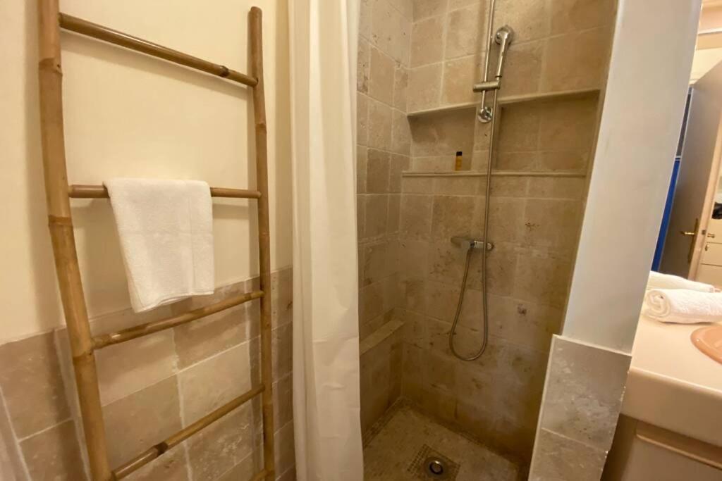 C037-Nice Studio With Garden And Parking - Near Beach Cannes Eksteriør billede
